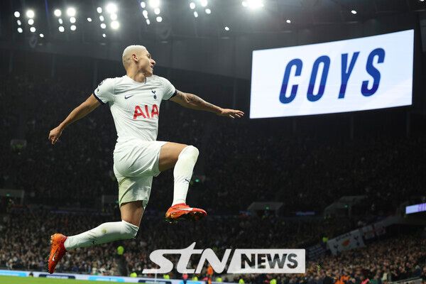 토트넘 홋스퍼 히샬리송. 사진┃뉴시스/AP