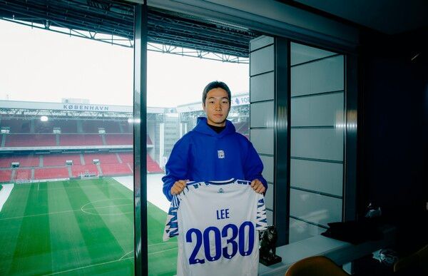 덴마크 명문 코펜하겐에 입단하는 이경현. 사진┃코펜하겐