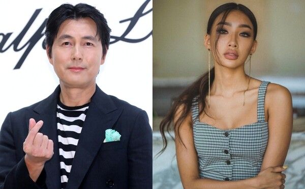 배우 정우성과 모델 문가비. 사진┃뉴시스