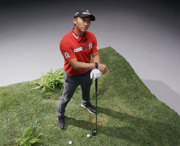 인터내셔널 시리즈 마카오에 출전하는 김홍택. 사진┃KPGA