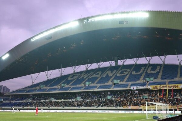 광주월드컵경기장 전경. 사진┃광주FC