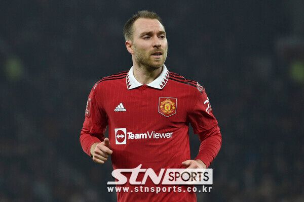 맨체스터 유나이티드 공격형 미드필더 크리스티안 에릭센. 사진┃뉴시스/AP