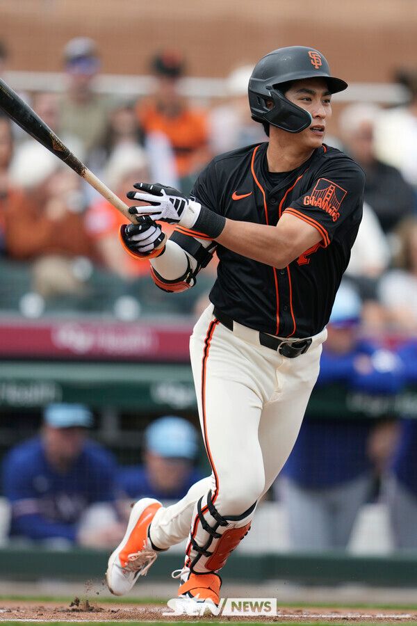 샌프란시스코 자이언츠 외야수 이정후. 사진┃뉴시스/AP