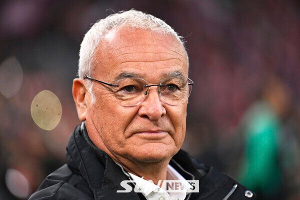 AS 로마 클라우디오 라니에리 감독. 사진┃뉴시스/AP