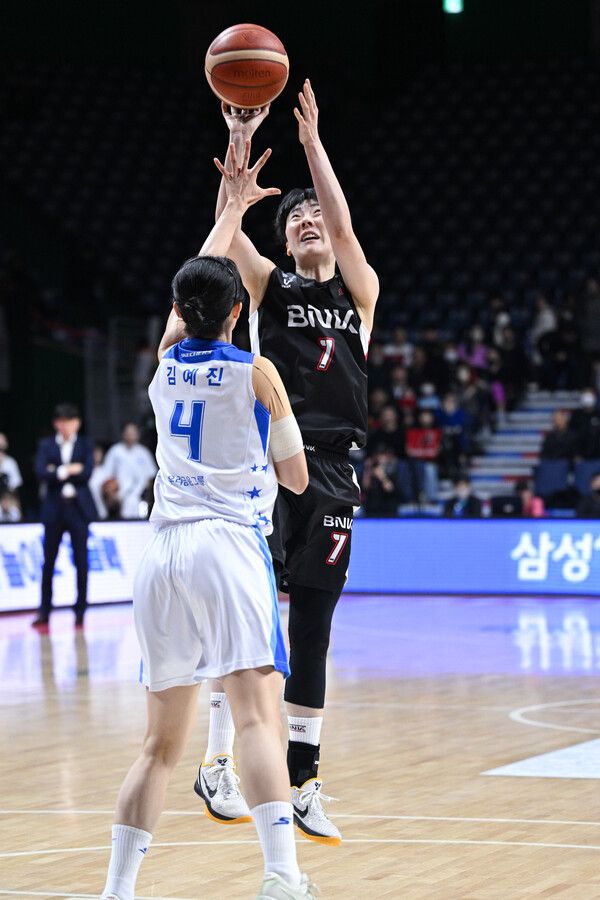 BNK 썸 가드 박혜진. 사진┃WKBL