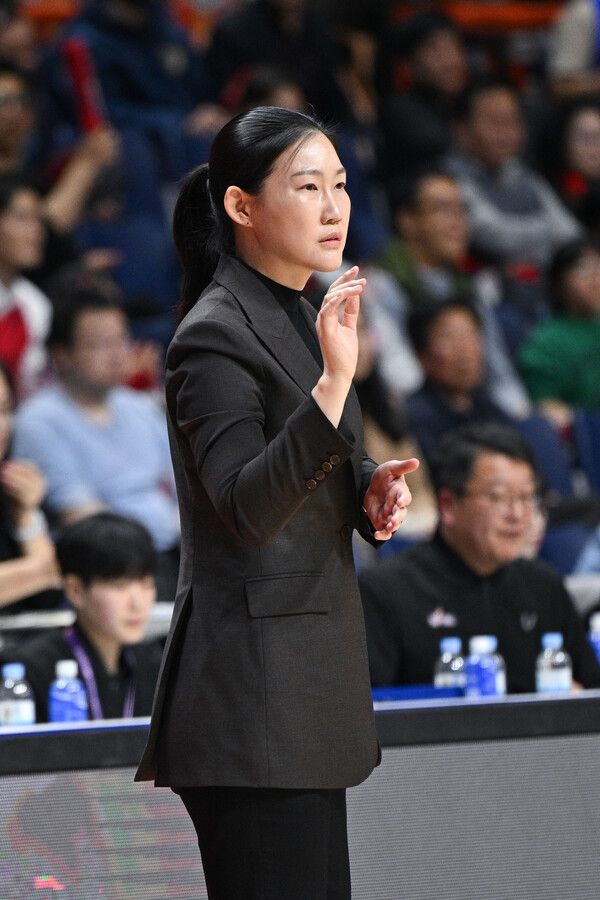 BNK 썸 박정은 감독. 사진┃WKBL