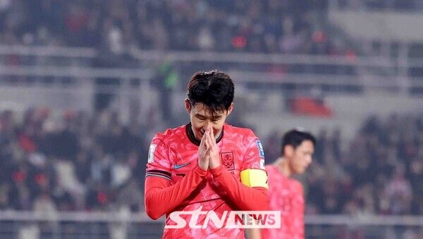 대한민국 대표팀 주장 손흥민. 사진┃뉴시스