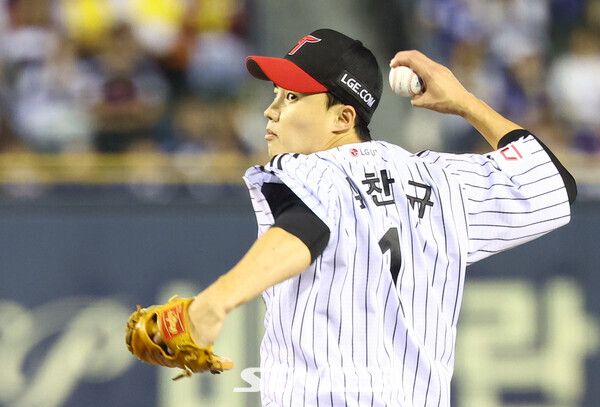 LG 트윈스 투수 임찬규. 사진┃뉴시스