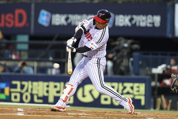 LG 트윈스 3루수 문보경. 사진┃LG 트윈스