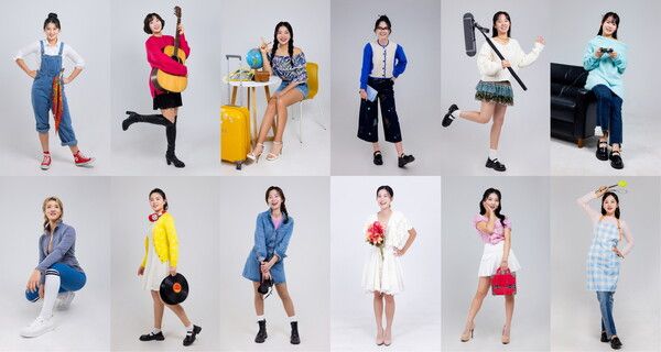 제17대 KLPGA 홍보모델 화보사진. 사진┃KLPGA