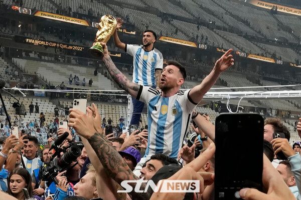 아르헨티나 대표팀 리오넬 메시. 사진┃뉴시스/AP