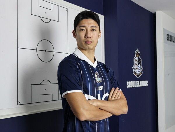 서울 이랜드 FC로 합류한 허용준. 사진┃서울 이랜드 FC