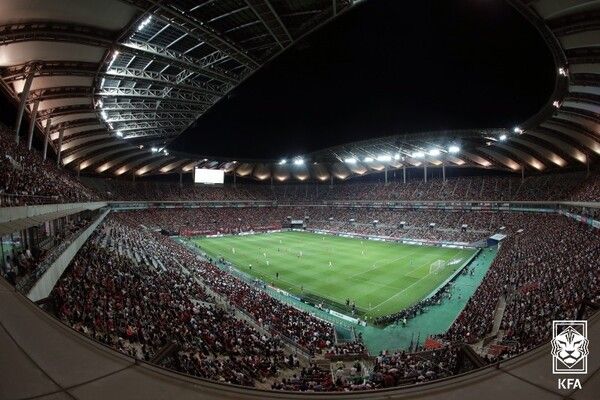 서울월드컵경기장 전경. 사진┃대한축구협회