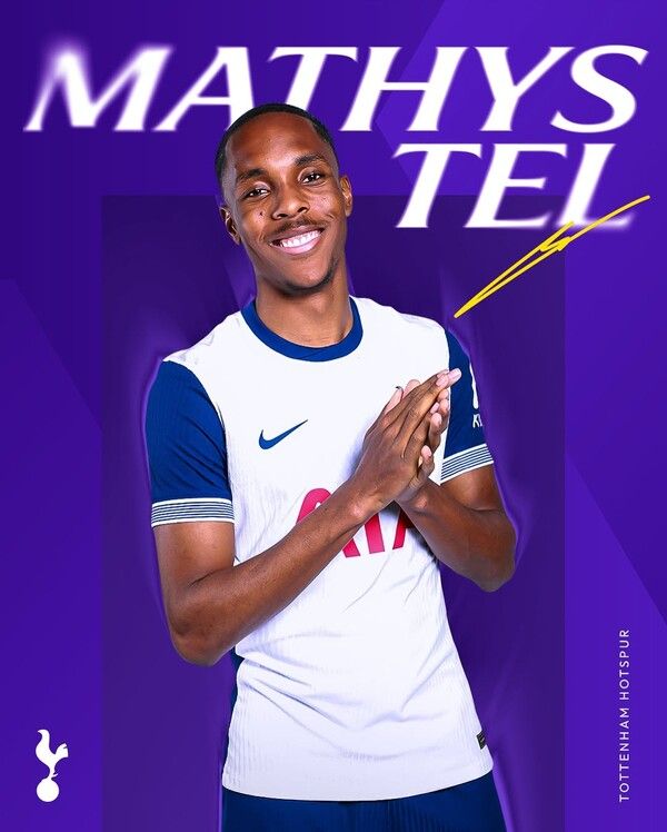토트넘 홋스퍼의 마티스 텔. 사진┃토트넘 홋스퍼