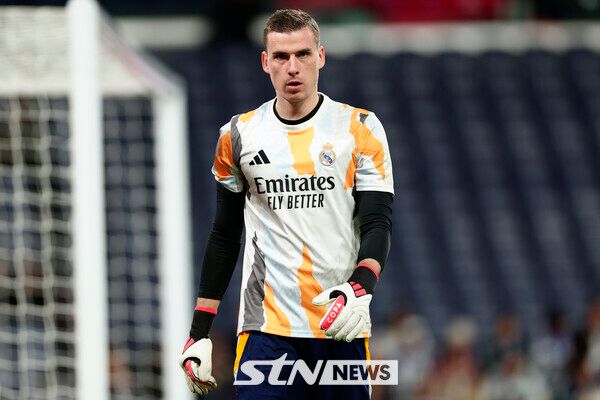 레알 마드리드 골키퍼 안드리 루닌. 사진┃뉴시스/AP