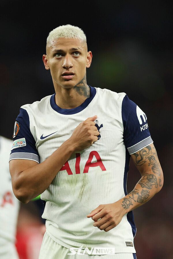 토트넘 홋스퍼 히샬리송. 사진┃뉴시스/AP