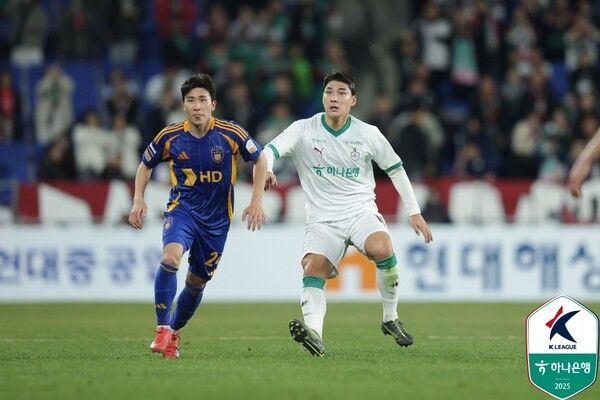 대전하나시티즌 공격수 주민규. 사진┃한국프로축구연맹