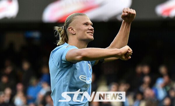 맨체스터 시티 엘링 홀란드. 사진┃뉴시스/AP