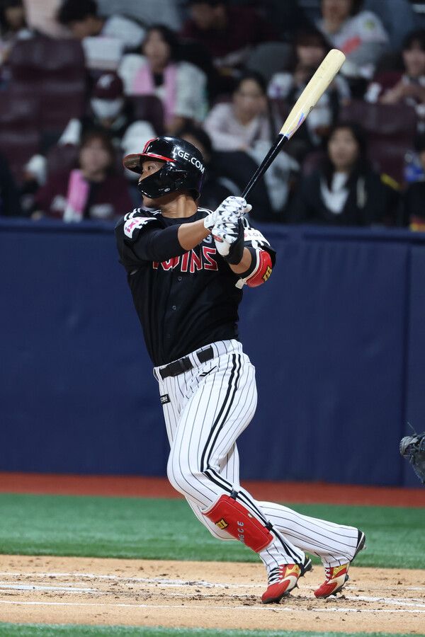 LG 트윈스 야수 송찬의. 사진┃LG 트윈스