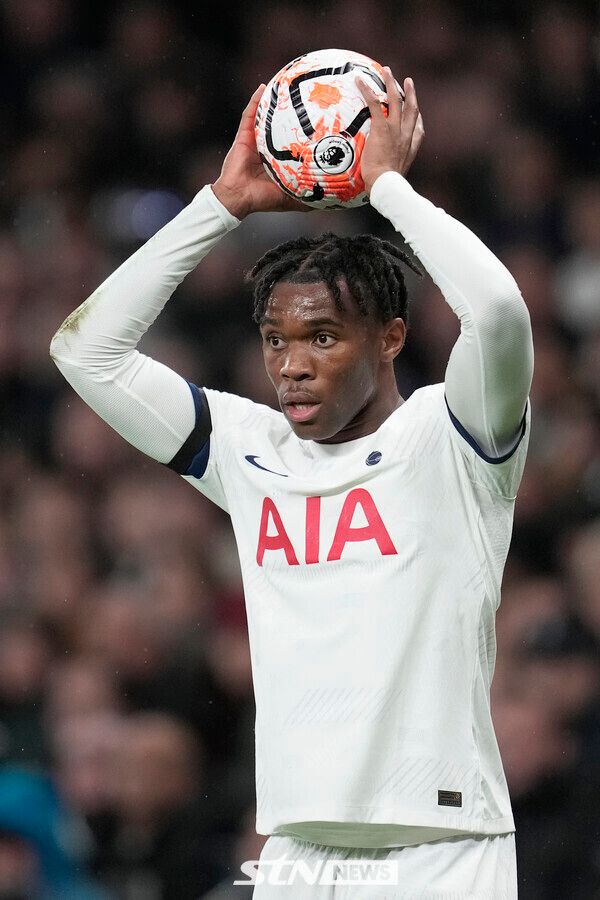 토트넘 홋스퍼 데스티니 우도지. 사진┃뉴시스/AP