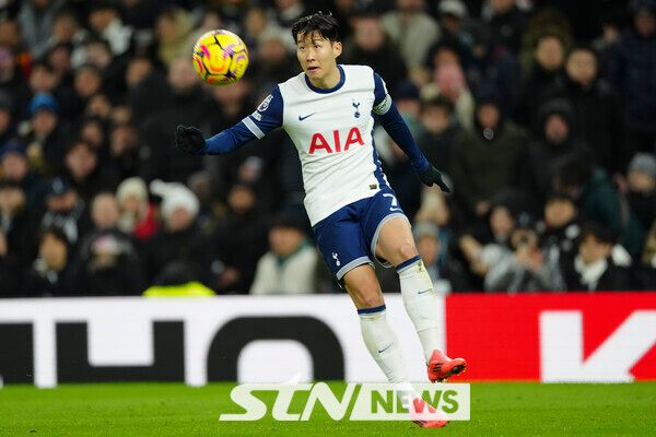 토트넘 홋스퍼 캡틴 손흥민. 사진┃뉴시스/AP