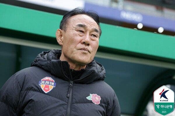 제주SK 김학범 감독. 사진┃한국프로축구연맹