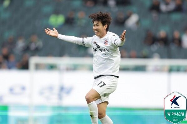 제주SK 유인수. 사진┃한국프로축구연맹