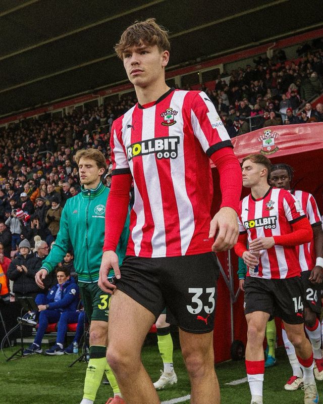 사우샘프턴 소속 미드필더 타일러 디블링. 사진┃사우샘프턴