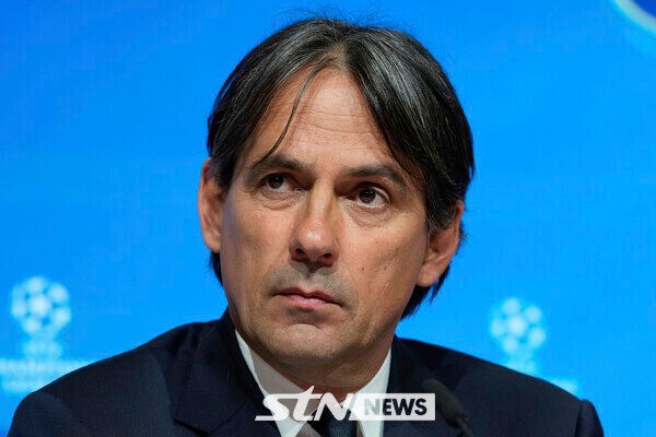 인터 밀란 시모네 인자기 감독. 사진┃뉴시스/AP