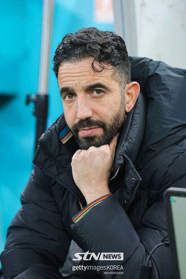 맨체스터 유나이티드 후벵 아모림 감독. 사진┃게티이미지코리아