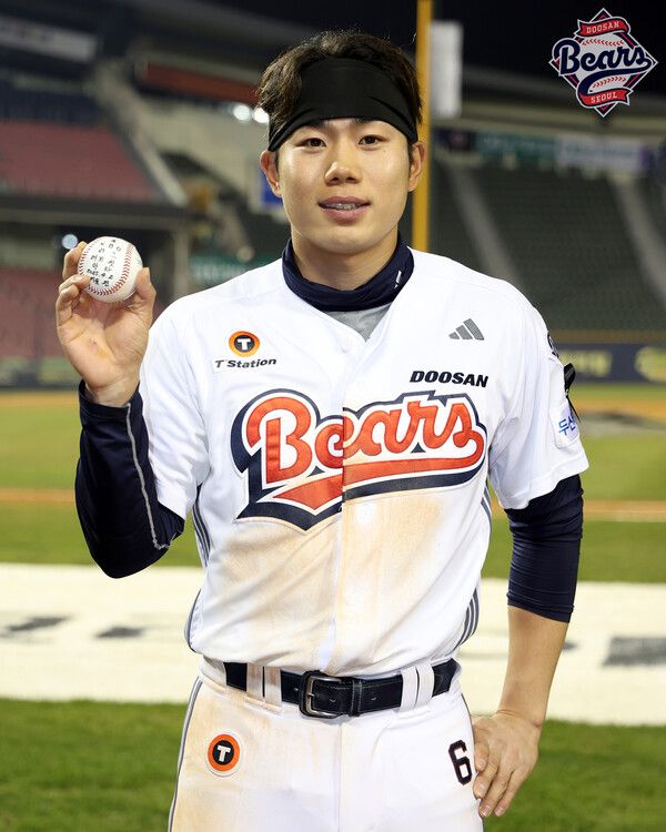 두산 베어스 2루수 오명진. 사진┃두산 베어스