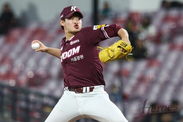 키움 히어로즈 투수 윤현. 사진┃키움 히어로즈