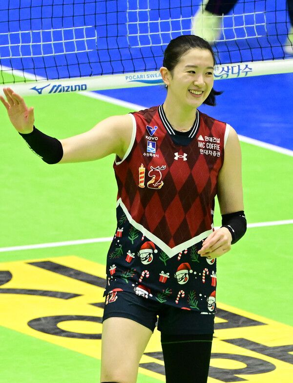 현대건설 이다현. 사진┃KOVO