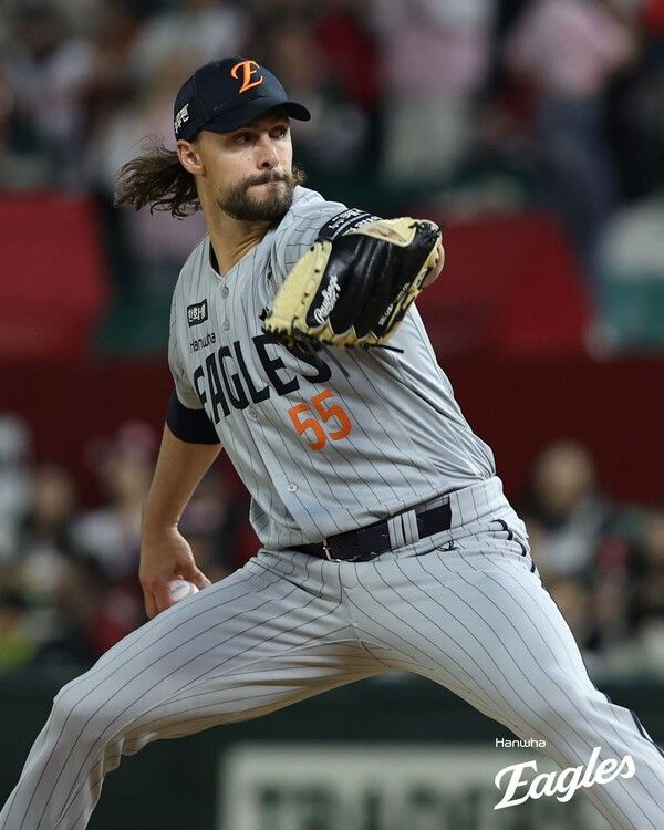 한화 이글스 투수 라이언 와이스. 사진┃한화 이글스 제공