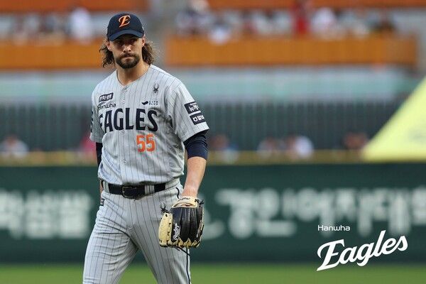 한화 이글수 투수 라이언 와이스. 사진┃한화 이글스 제공