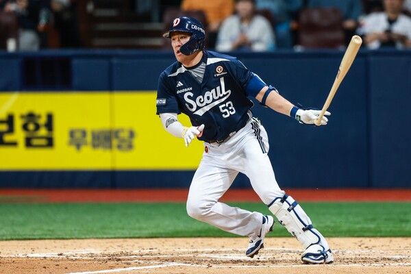 두산베어스 내야수 양석환. 사진┃두산베어스