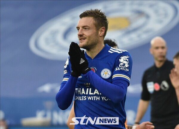 레스터 시티 제이미 바디. 사진┃뉴시스/AP