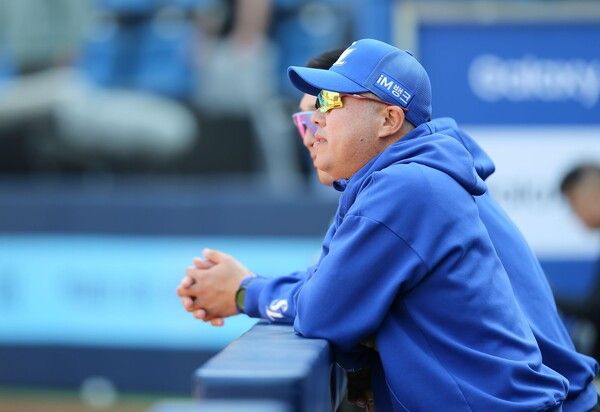 삼성 라이온즈 박진만 감독. 사진┃삼성 라이온즈