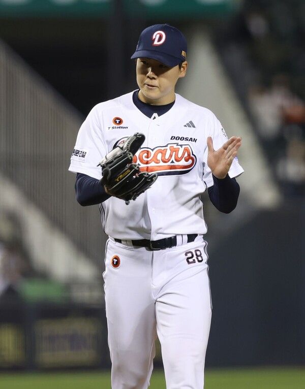 두산 베어스 투수 최승용. 사진┃두산 베어스