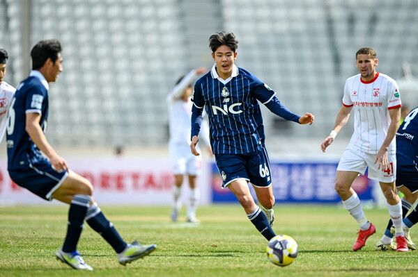 K리그2 서울 이랜드 백지웅. 사진┃서울 이랜드