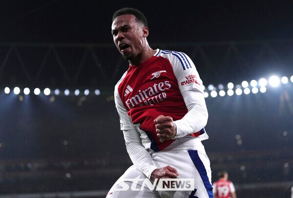 아스널 FC 센터백 가브리에우 마갈량이스. 사진┃뉴시스/AP