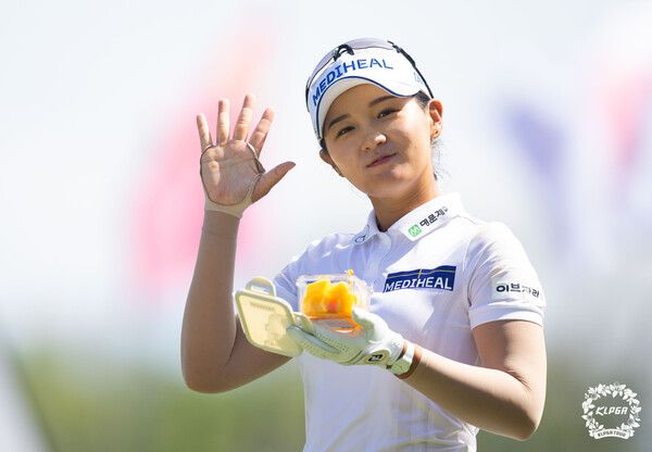 지난달 태국에서 열린 KLPGA 블루캐니언 레이디스 챔피언십에 참가한 박현경. 사진┃KLPGA