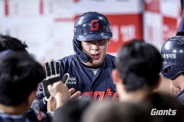 롯데자이언츠 내야수 나승엽. 사진┃롯데자이언츠