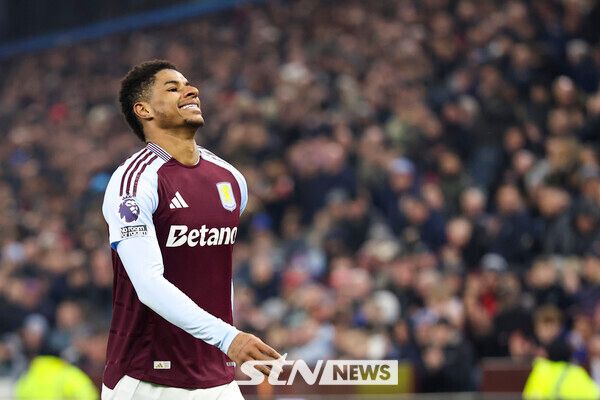 아스톤 빌라 마커스 래시포드. 사진┃뉴시스/AP