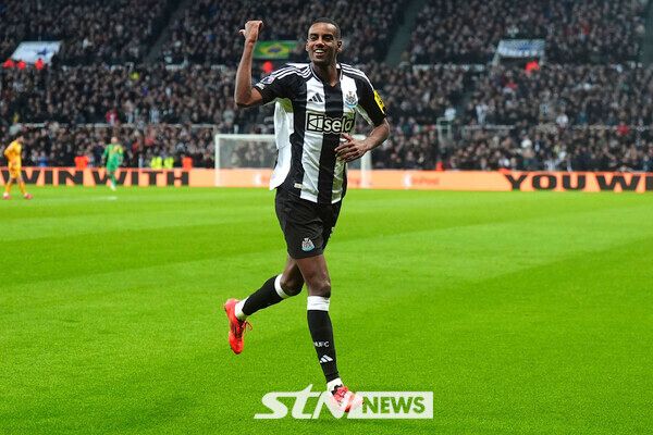 뉴캐슬 유나이티드 공격수 알렉산데르 이사크. 사진┃뉴시스/AP