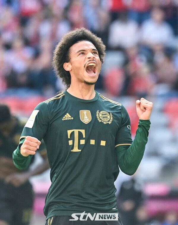 바이에른 뮌헨 르로이 사네. 사진┃뉴시스/AP