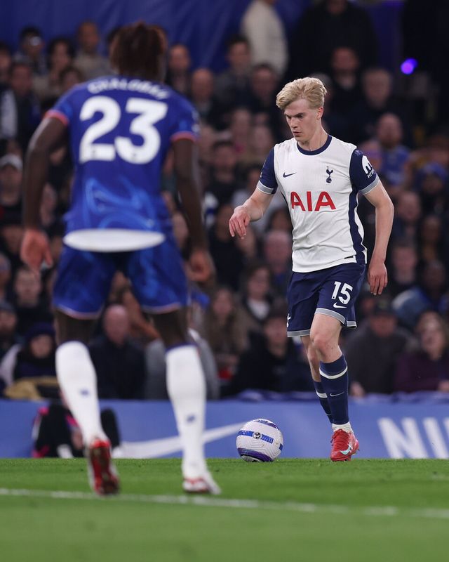 첼시와의 경기에 나선 루카스 베리발. 사진┃토트넘 홋스퍼