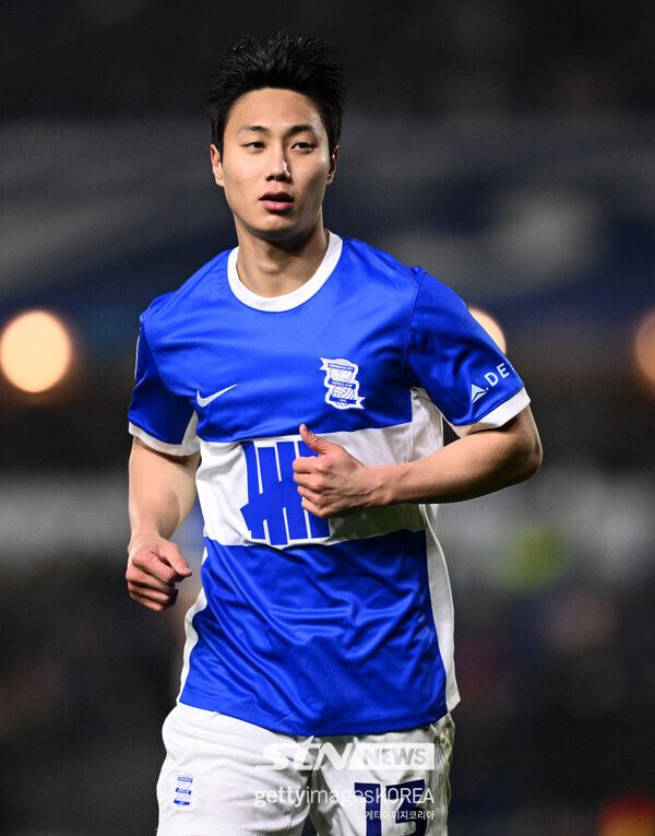 버밍엄 시티 백승호. 사진┃게티이미지코리아