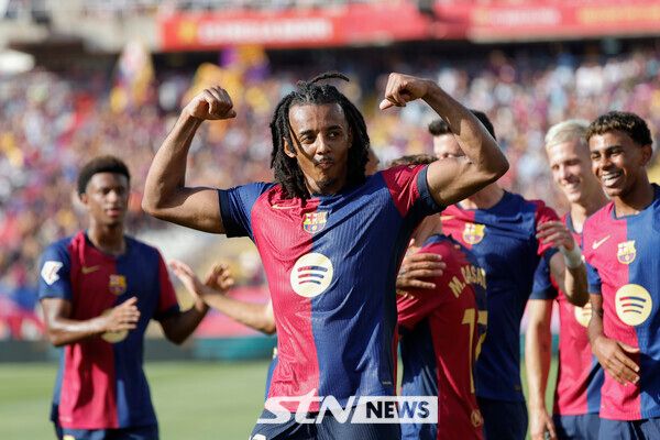 FC 바르셀로나 센터백 쥘 쿤데. 사진┃뉴시스/AP