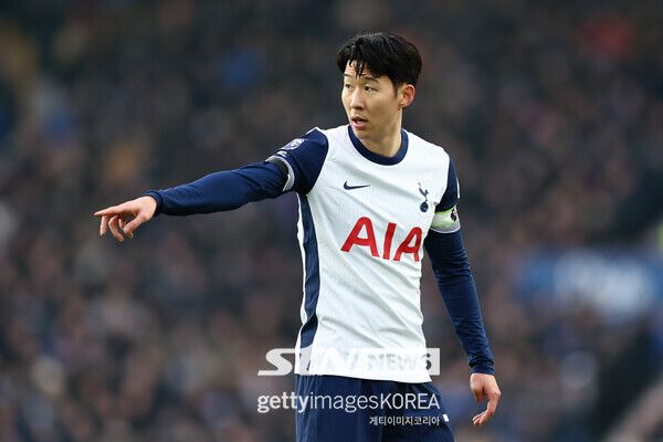 토트넘 홋스퍼 캡틴 손흥민. 사진┃게티이미지코리아